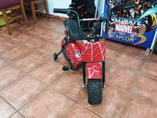 Moto Eléctrica Spiderman Infantil
