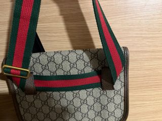 Riñonera Gucci Beige y Marrón