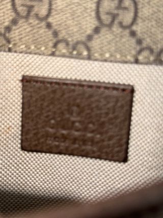 Riñonera Gucci Beige y Marrón