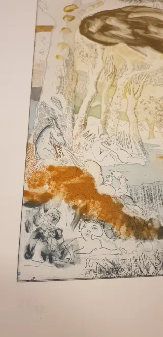 Litografía Original Carlos Franco Rubio