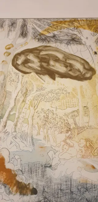 Litografía Original Carlos Franco Rubio