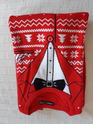 Jersey Navidad Rojo y Blanco