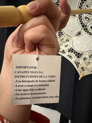 Paraguas de encaje pequeño