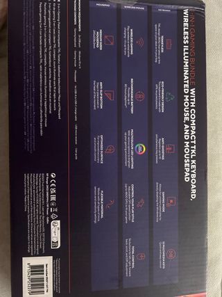 Pack Gaming Trust 3 en 1 Teclado Ratón Inalámbrico