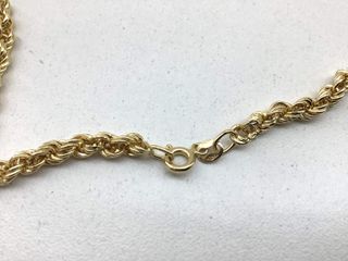 cadena oro 18k 30cm