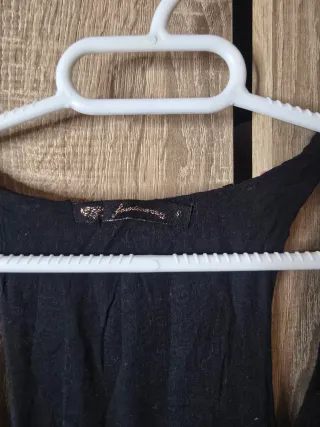 Vestido fiesta lentejuelas negro