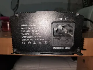 20 Balastro Digital Platinum 600W hay