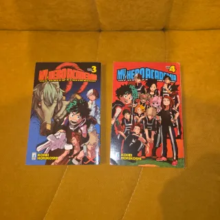 My Hero Accademia volume 3 e 4 ITA