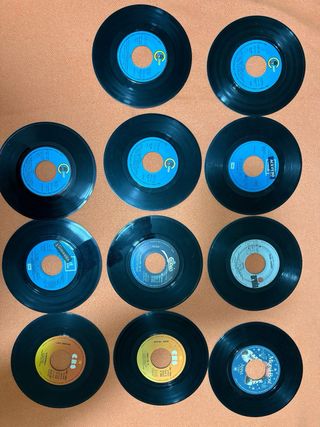 Lote Vinilos 7 Pop Rock Latino Reggae