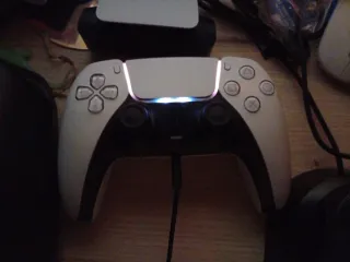 Mando PS5 DualSense Blanco y Negro