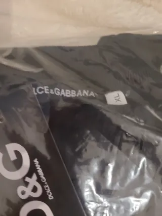 Sudadera Dolce & Gabbana Negra Talla XL