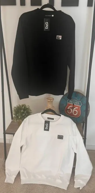 Sudadera Dolce & Gabbana Negra Talla XL