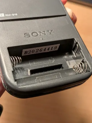 Mando a distancia Sony RM-816