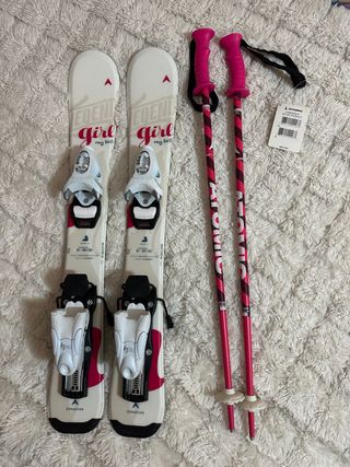 Esquís Dynastar Niña/Fijaciones/Palos 195/240mm