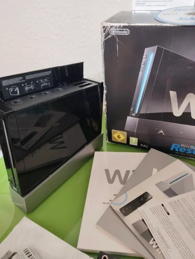 Consola Negra Wii Sports Resort