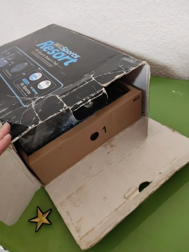 Consola Negra Wii Sports Resort