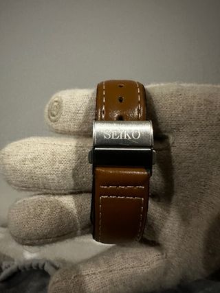 Relógio Seiko Presage Quartz Verde Prateado