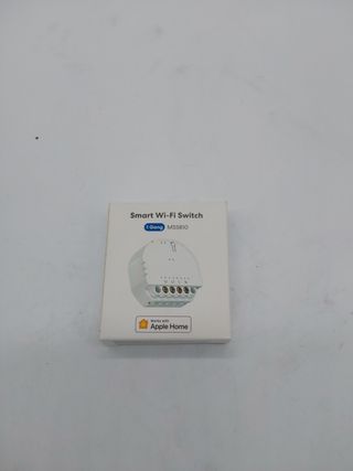 Meross Interruptor Inteligente WiFi, Interruptor de Luz Inteligente, Mini Interruptor de Pared, Control por Voz, Compatible con