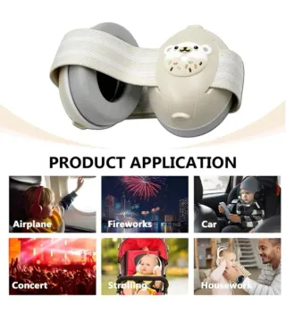 Cuffie protezione udito baby 0-48 mesi