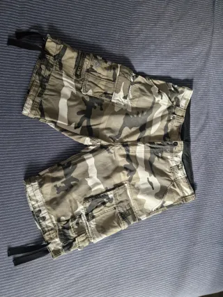 Pantalones Cortos Camuflaje Brandit Vintage