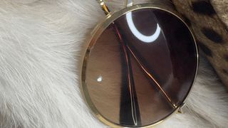 Gafas Dolce & Gabbana redondas doradas