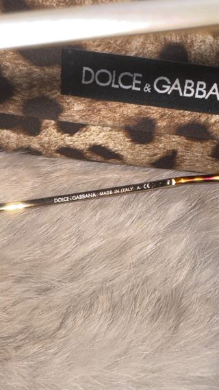 Gafas Dolce & Gabbana redondas doradas