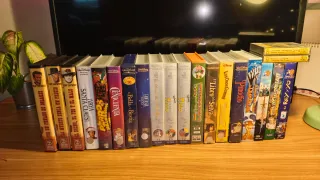 Lote VHS Clásicos Disney y Warner Bros