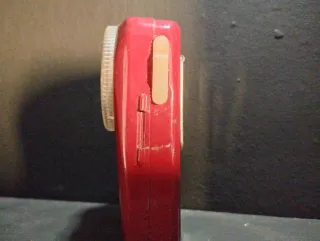 Torcia vintage rossa Made in France