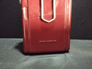 Torcia vintage rossa Made in France