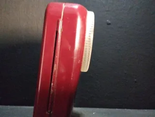 Torcia vintage rossa Made in France