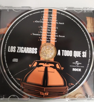 LOS ZIGARROS, A Todo Que Sí, CD