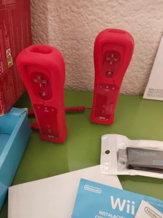 Consola Wii Roja Edición Mario 25° Aniversario