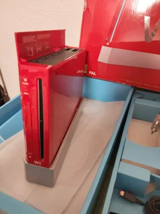 Consola Wii Roja Edición Mario 25° Aniversario