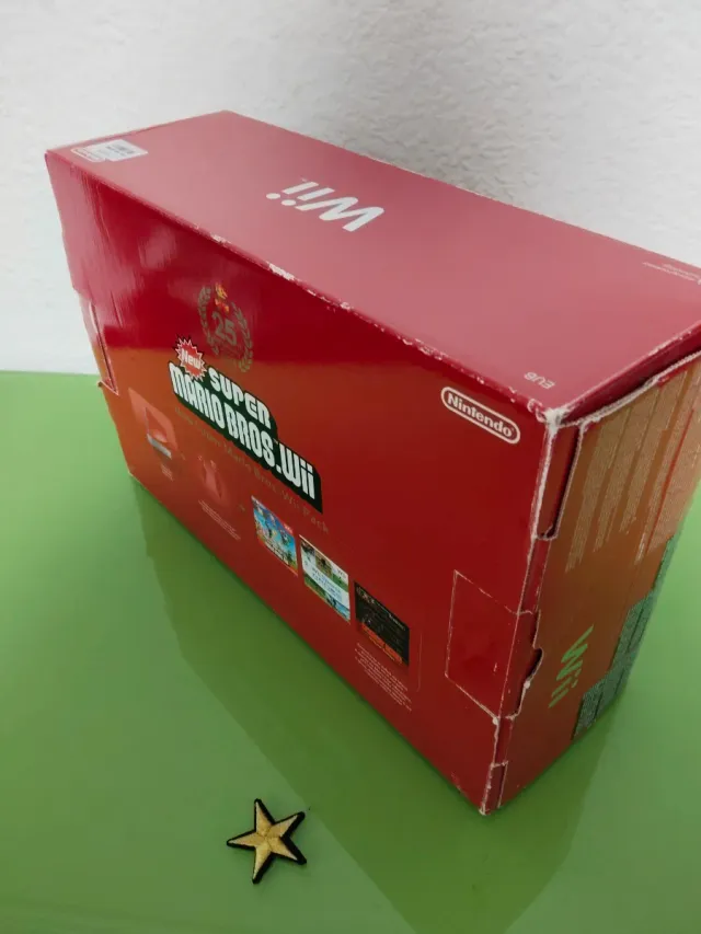 Consola Wii Roja Edición Mario 25° Aniversario