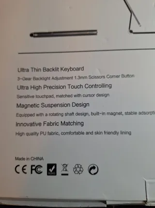 Funda Teclado Magnético iPad