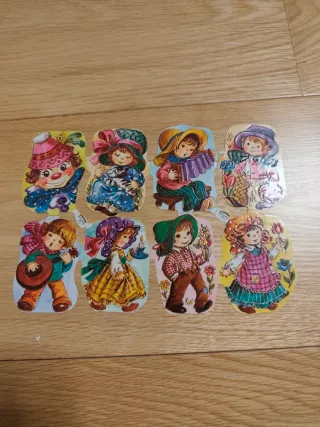 Láminas de cromos troquelados con relieve Kruger