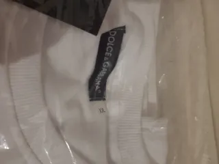 Sudadera Dolce & Gabbana XXL Blanca Nueva