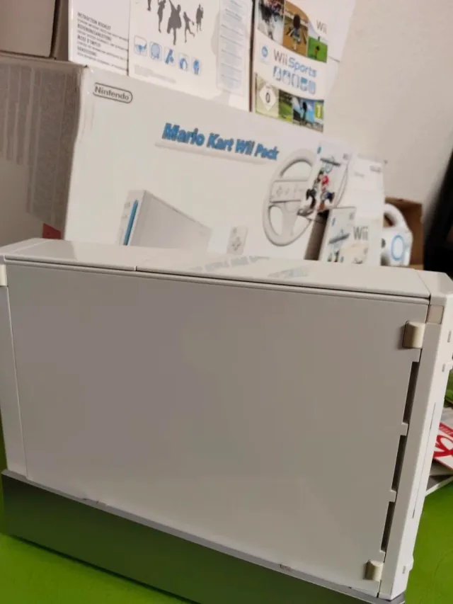 Consola Wii Blanca Edición Mario Kart