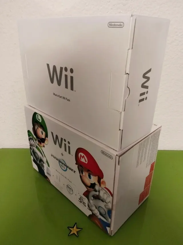 Consola Wii Blanca Edición Mario Kart