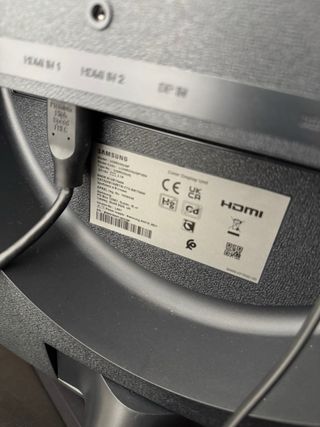 Monitor Samsung 4K Negro