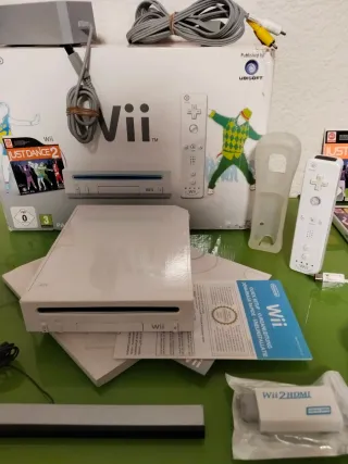 Consola Wii Blanca Edición Just Dance 2