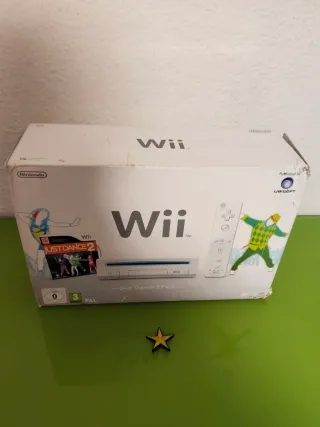 Consola Wii Blanca Edición Just Dance 2