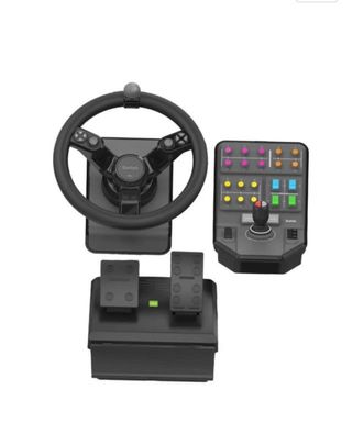 Volante PC Saitek y con Pedales