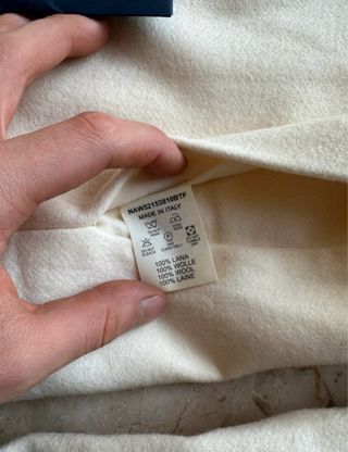 Cappotto Fay 100% Lana Beige Oro