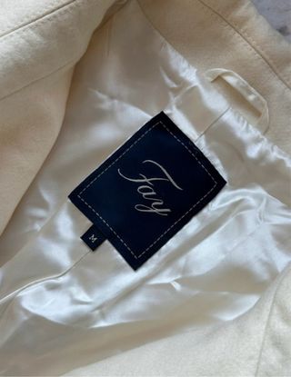 Cappotto Fay 100% Lana Beige Oro