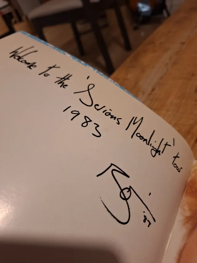 Libro Oficial David Bowie Serious Moonlight Tour '