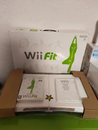 Consola Blanca Wii Sports+Tabla Equilibrio Wii Fit
