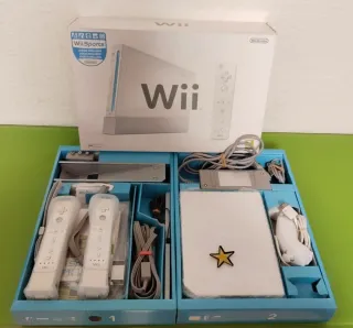 Consola Blanca Wii Sports+Tabla Equilibrio Wii Fit