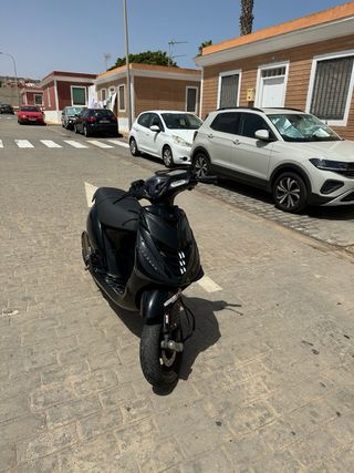 Zip Sp Agua 74 Top Negro