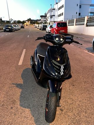 Zip Sp Agua 74 Top Negro